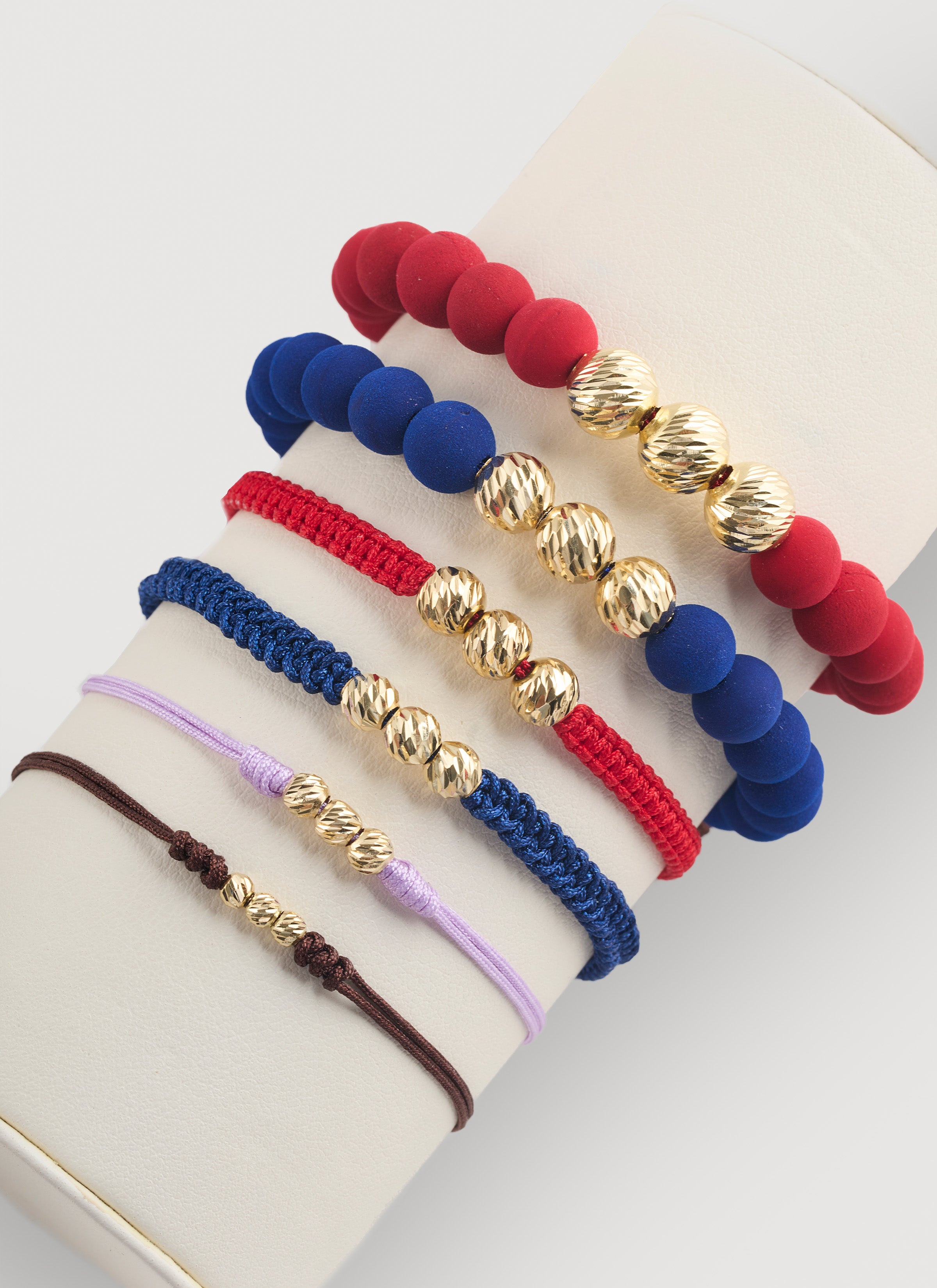 PULSERA TEJIDA ECO DISCO