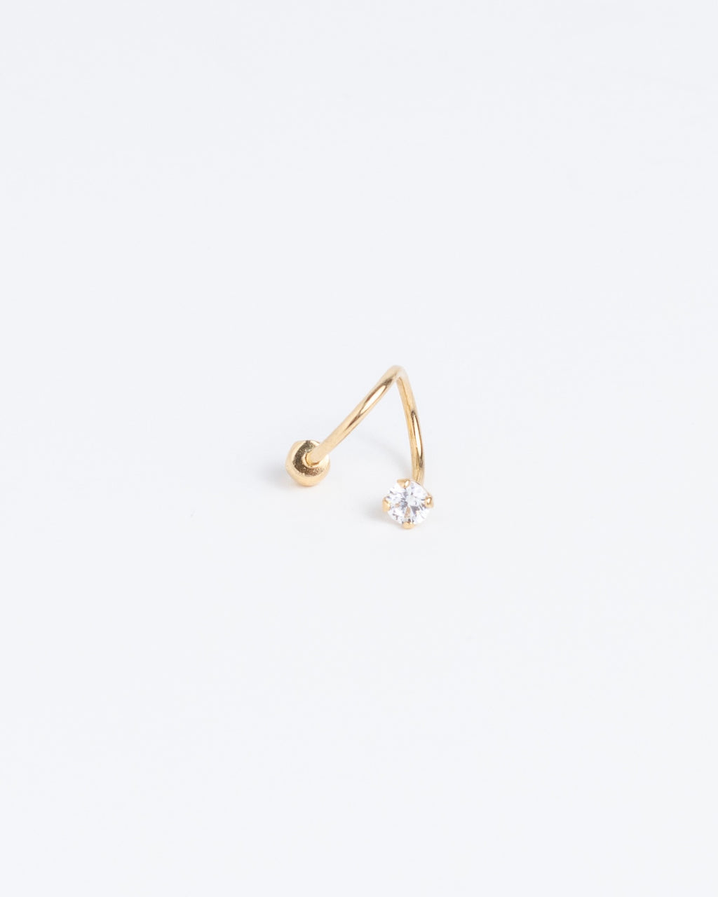 PIERCING HERRADURA ENTORCHADA