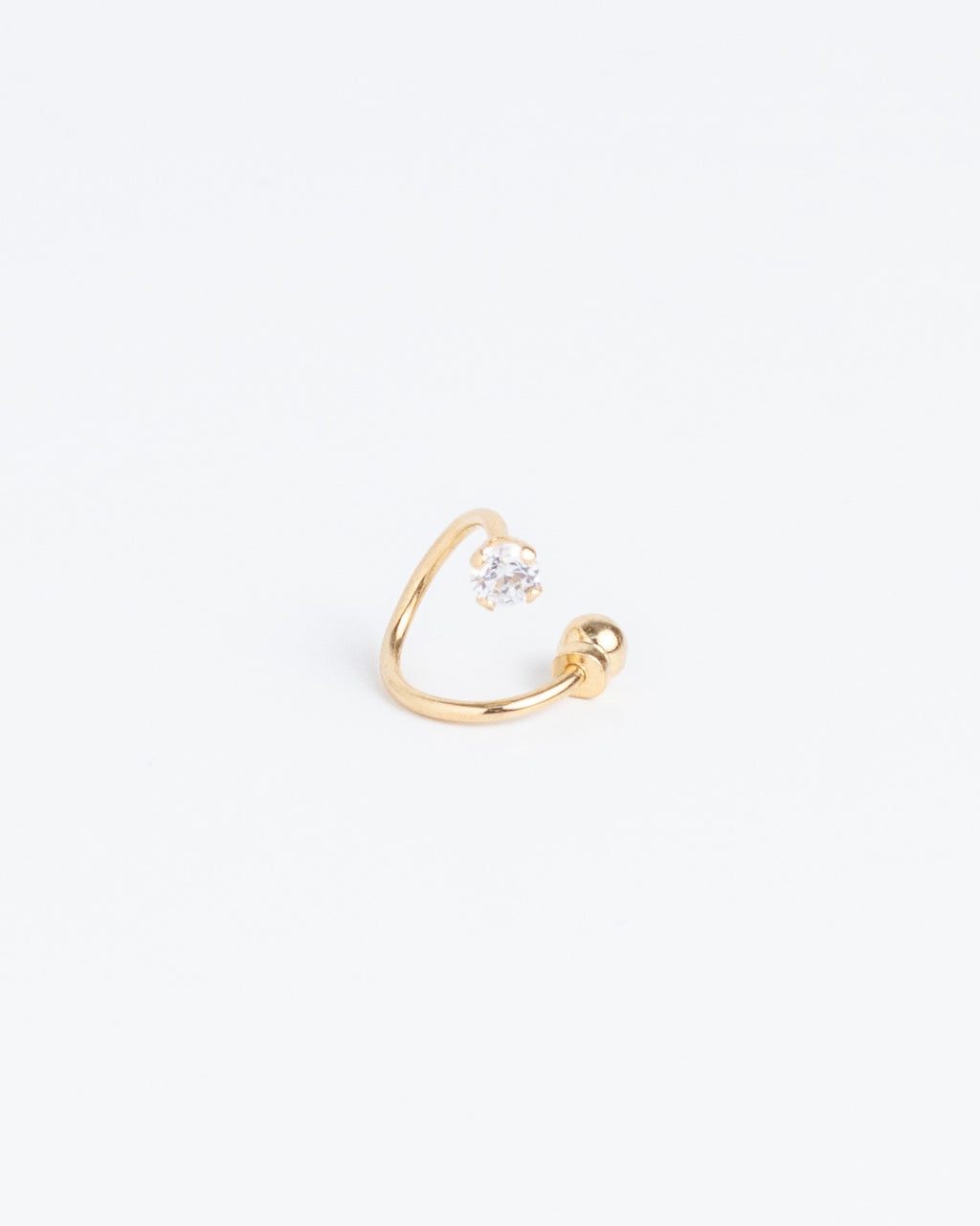 PIERCING HERRADURA ENTORCHADA